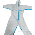 Traje de mono de aislamiento protector médico desechable